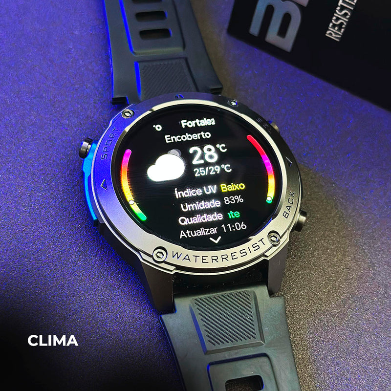 SmartWhatch Wearzone Brave  A Prova D'água